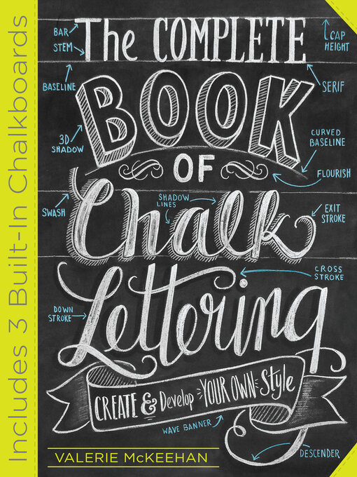 Title details for The Complete Book of Chalk Lettering by Valerie McKeehan - Wait list